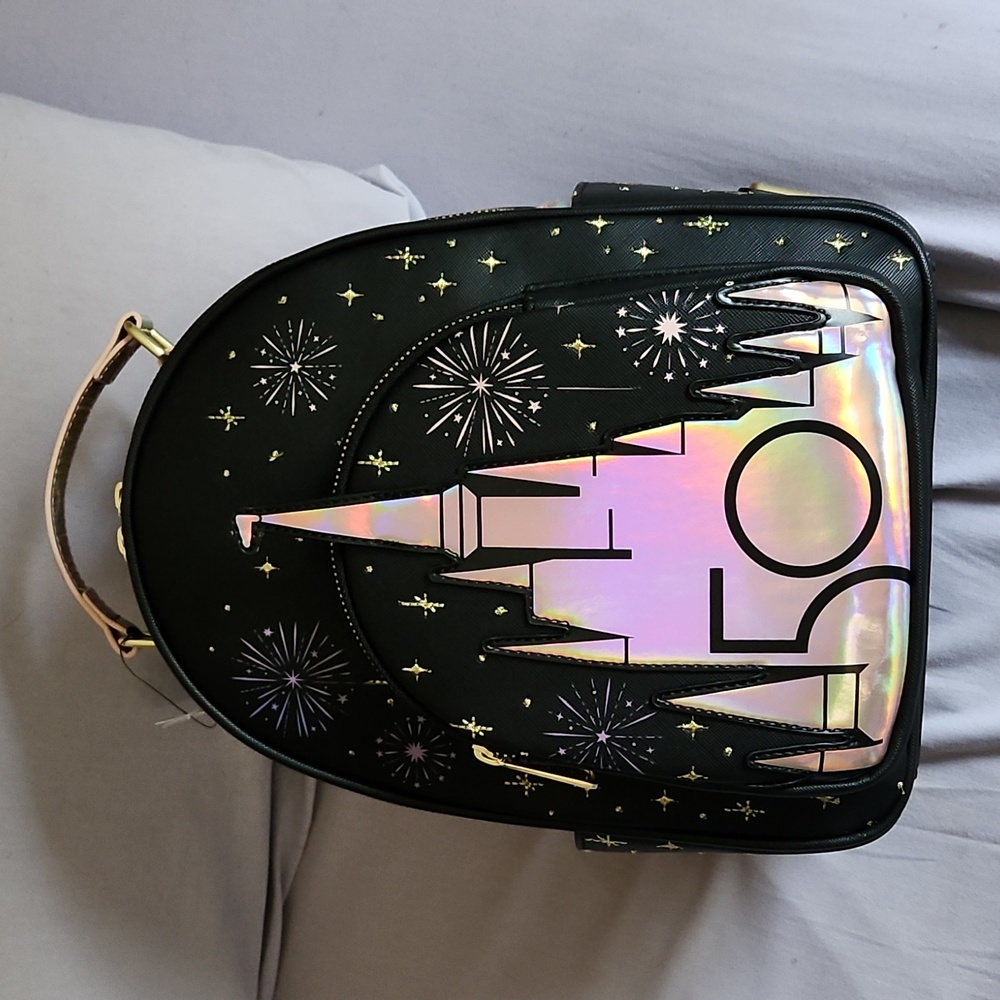 Disney World Loungefly 50th Anniversary Backpack Gem